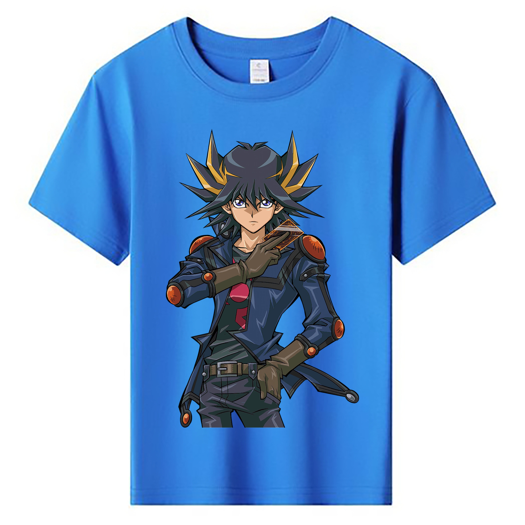 （画像用） 遊☆戯☆王 Yu-Gi-Oh! 綿100％キッズTシャツ（フロントプリント）